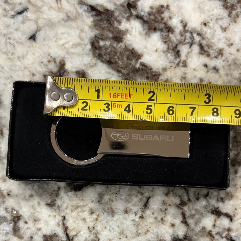 Subaru Silver Key Chain - Picture 3 of 3